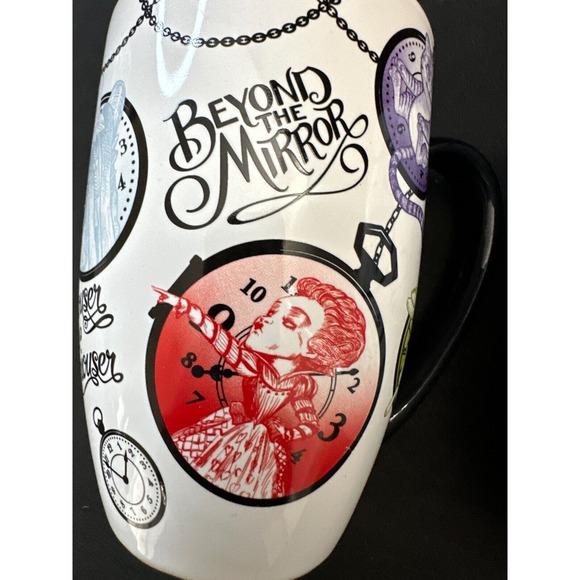 DISNEY STORE Alice Through The Looking Glass 12 Oz Coffee Beyond The Mirror Mug - Picture 4 of 15
